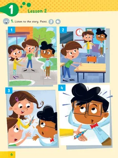 Wydawnictwo MAC Be Happy! Podręcznik język angielski z płytą CD. Klasa 1 881823 - Książki do nauki języka angielskiego - miniaturka - grafika 6