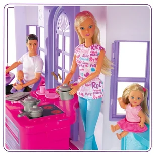 Simba Dom dla Steffi 4661996 - Domki dla lalek - miniaturka - grafika 6