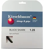 Tenis ziemny - Kirschbaum naciąg Shark, czarny, 12 m, 0105190216800010 bs125-, 130-schwa-1,25 mm - miniaturka - grafika 1