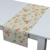 Obrusy i serwetki - Dekoria pl pl Bieżnik prostokątny kwiatki na jasno-błękitnym tle 40 × 130 cm Londres 410-143-89 - miniaturka - grafika 1