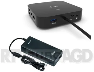 I-TEC I TEC I TEC stacja dokująca USB C Dual Display Docking Station with Power Delivery 100 W + ładowarka i tec Universal Charger 112 W C31DUALDPDOCKPD100W - Gadżety USB - miniaturka - grafika 2