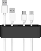 Inne akcesoria elektryczne - 3M Maclean MC-747 46595 Organizer kabli na biurko 3 sztuki taśma CEN-46595 - miniaturka - grafika 1