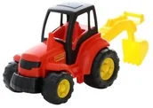 Samochody i pojazdy dla dzieci - POLESIE Poland Traktor z łopatą Mistrz - miniaturka - grafika 1