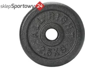 Obciążenia - Allright OBCIĄŻENIE TALERZ ŻELIWNY CZARN 2,50KG FE03014 - miniaturka - grafika 1