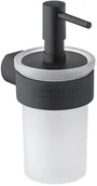 Dozowniki papieru i mydła dla firm - Gedy Gedy Pirenei dozownik na mydło wiszący czarny PI81CZAR - miniaturka - grafika 1
