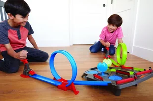 Mattel Hot Wheels Wyścig do celu zestaw FDF27 - Tory, garaże, parkingi - miniaturka - grafika 5