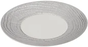 Talerze - Revol Talerz płaski zdobiony platyną Arborescence, 31 cm, biały - miniaturka - grafika 1