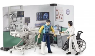Bruder 62711 bWorld szpital z figurkami lekarza i pacjenta - Figurki dla dzieci - miniaturka - grafika 2