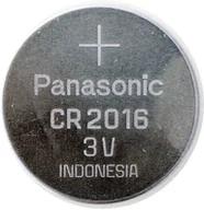 Akcesoria turystyczne - Panasonic Panasonic CR 2016 Button Battery 3V/90mAh  2021 Akumulatory i baterie 500520 - miniaturka - grafika 1