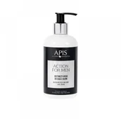 Kosmetyki do pielęgnacji ciała męskie - Apis Professional APIS Action For Men Odżywczy Krem do Ciała i Dłoni, 300ml AP3494 - miniaturka - grafika 1