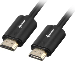Sharkoon HDMI with Ethernet cable - 2 m RDVC2H01 - Kable komputerowe i do monitorów - miniaturka - grafika 2