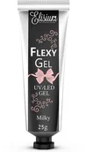 Żele do paznokci - ELISIUM ELISIUM Flexy Gel do przedłużania paznokci UV/LED Milky 25g 126435 - miniaturka - grafika 1
