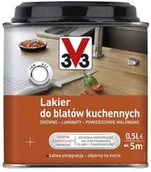 Lakiery do drewna - V33 Lakier do blat$271w kuchennych satyna 0 5 l - miniaturka - grafika 1