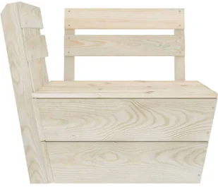 vidaXL 6-cz. zestaw mebli z palet do ogrodu, impregnowany świerk 3063721 - Meble ogrodowe - miniaturka - grafika 4