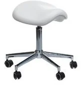 Meble i wyposażenie gabinetów medycznych - Beauty System Taboret medyczny BD-Y913 Biały BD-Y913 - miniaturka - grafika 1
