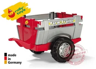 Rolly Toys Traktor JUNIOR z łyżką i przyczepą 811397 - Jeździki dla dzieci - miniaturka - grafika 5