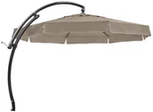 Parasole ogrodowe - SUN GARDEN Parasol ogrodowy okrągły Easy Sun 350x305 cm beżowy Sun Garden - miniaturka - grafika 1