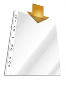 Koszulki na dokumenty - DURABLE Koszulka na dokumenty Business A4 - otwarta od góry - krystalicznie transparentna / 100 szt. 267219 - miniaturka - grafika 1