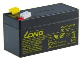 LONG Long 12V 1,2Ah akumulator ołowiowy F1 WP1,2-12) PBLO-12V001,2-F1A - Ładowarki i akumulatory - miniaturka - grafika 2
