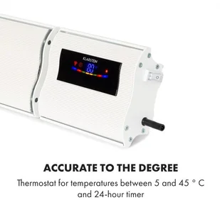 Klarstein Klarstein Cosmic Beam Smart 30, promiennik podczerwieni, 3000 W, sterowanie przy użyciu aplikacji, biały ACO7-CosmicBeSm30-WH - Ogrzewanie przenośne - miniaturka - grafika 7