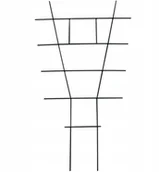 Kratki i pergole - Podpora Roślin, Kwiatów W Doniczkach Metal 51x29cm - miniaturka - grafika 1