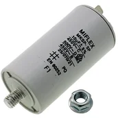 Akcesoria car audio - Miflex Kondensator rozruchowy kondensator silnika 10F 450 V 35 X 65 mm wtyczka M8; MIFLEX; 10uf 312484 - miniaturka - grafika 1