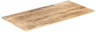 vidaXL Blat stołu, lite drewno mango, 15-16 mm, 100x60 cm vidaXL - Blaty meblowe i parapety okienne - miniaturka - grafika 10