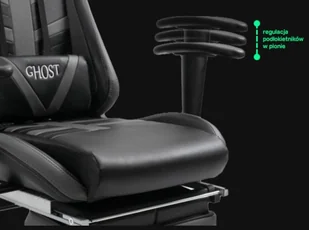 Ghost Fotel gamingowy SIX z podnóżkiem GXX-06-03 - Fotele gamingowe - miniaturka - grafika 14