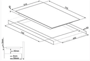 Płyta elektryczna do zabudowy Smeg SE384EMTB - Płyty elektryczne do zabudowy - miniaturka - grafika 3