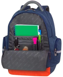 Patio Plecak Coolpack Brick (A542) Color Fusion Navy - 83918CP - Plecaki szkolne i tornistry - miniaturka - grafika 2