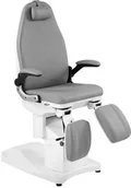Fotele kosmetyczne - ACTIVESHOP Fotel Podologiczny Elektr. Azzurro 709a 3 Siln. Szary 10003_109087 - miniaturka - grafika 1