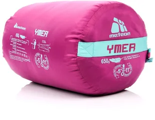 Meteor Śpiwór dziecięcy Ymer Mumia ciepły lekki -5 - Śpiwory - miniaturka - grafika 3