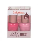 Lakiery do paznokci - Sally Hansen Color Therapy lakier do paznokci Lakier do paznokci 150 ml + Żel pod prysznic 250 ml 290 Pampered in Pink - miniaturka - grafika 1