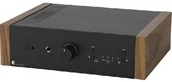 Wzmacniacze - Pro-ject STEREO BOX DS2 czarny + walnut - miniaturka - grafika 1
