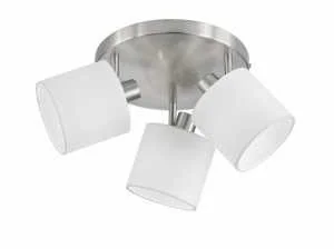 Reality Leuchten Tommy belki punktowe, metal, nikiel matowy/biały R80333901 - Lampy sufitowe - miniaturka - grafika 3