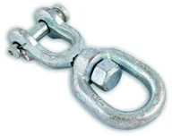 Łańcuchy i liny stalowe - Chle-mar Krętlik ocynkowany 10mm - miniaturka - grafika 1