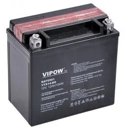 Vipow Akumulator typu MC do motocykli 12V 12Ah BAT0501 - Baterie do zasilaczy awaryjnych UPS - miniaturka - grafika 2