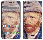 Etui i futerały do telefonów - Wiko Royal Sticker Royal tatuaż ścienny RS. 97587 samoprzylepny do Getaway z motywem autoportretu RS.97587 - miniaturka - grafika 1