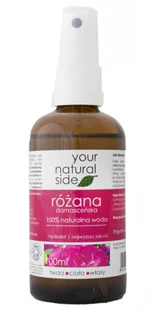 Your Natural Side 100% naturalna woda z róży damasceńskiej w sprayu - Your Natural Side Rozana Damascenskiej Spray 100% naturalna woda z róży damasceńskiej w sprayu - Your Natural Side Rozana Damascenskiej Spray - Toniki i hydrolaty do twarzy - miniaturka - grafika 3