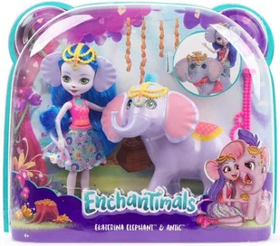 Mattel Enchantimals Ekaterina Elephant i Antic FKY72/FKY73 - Lalki dla dziewczynek - miniaturka - grafika 7