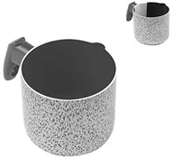 Garnki - Home Salt peper garnek do mleka, powłoka zapobiegająca przywieraniu, 10 cm, aluminium, czarny/szary 0499110 - miniaturka - grafika 1