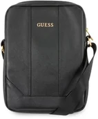 Torby na laptopy - Guess Torba GUTB10TBK 10" czarna/black Saffiano Tablet Bag - miniaturka - grafika 1