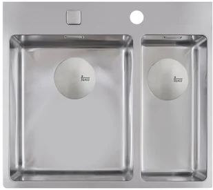 Teka FORLINEA 2B 580 stal polerowana 12138022 - Zlewozmywaki - miniaturka - grafika 2