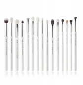 Pędzle do makijażu - Jessup Zestaw 15 pędzli T237 White/Silver - miniaturka - grafika 1