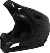 Kaski rowerowe - Fox Rampage Helmet Youth, black/black S | 49-50cm 2021 Kaski dla dzieci 27618-021-YS - miniaturka - grafika 1