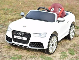 Super-Toys   AUDI RS 5 TRZY SILNIKI, FUNKCJA BUJANIA,MIĘKKIE KOŁA, MIĘKKIE SIEDZENIE, MOCNY/RS5 AUDI-RS-5-CZERWONE - Pojazdy elektryczne dla dzieci - miniaturka - grafika 11