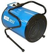 Ogrzewanie przenośne - Güde 85104 GH grzejnik elektryczny GH 9 E 400 V 4,5-9 kW, 4500 W, 400 V, czarny, niebieski - miniaturka - grafika 1