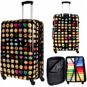 Walizki - Walizka Duza Podróżna Kółka Bagia 15 Wzorów XXL - miniaturka - grafika 1