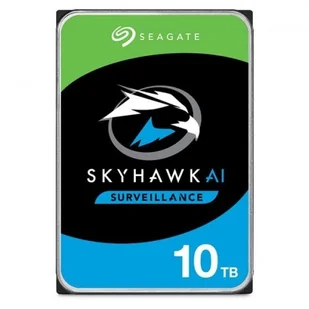 Seagate Dysk serwerowy Skyhawk AI 200 GB 3.5 SATA III 6 Gb/s ST10000VE001 ST10000VE001 - Dyski serwerowe - miniaturka - grafika 2
