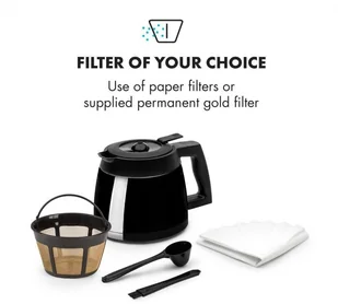 Ekspres do kawy Klarstein Aromatica II Thermo (KG13-Aromatica II tB) - Ekspresy do kawy - miniaturka - grafika 4